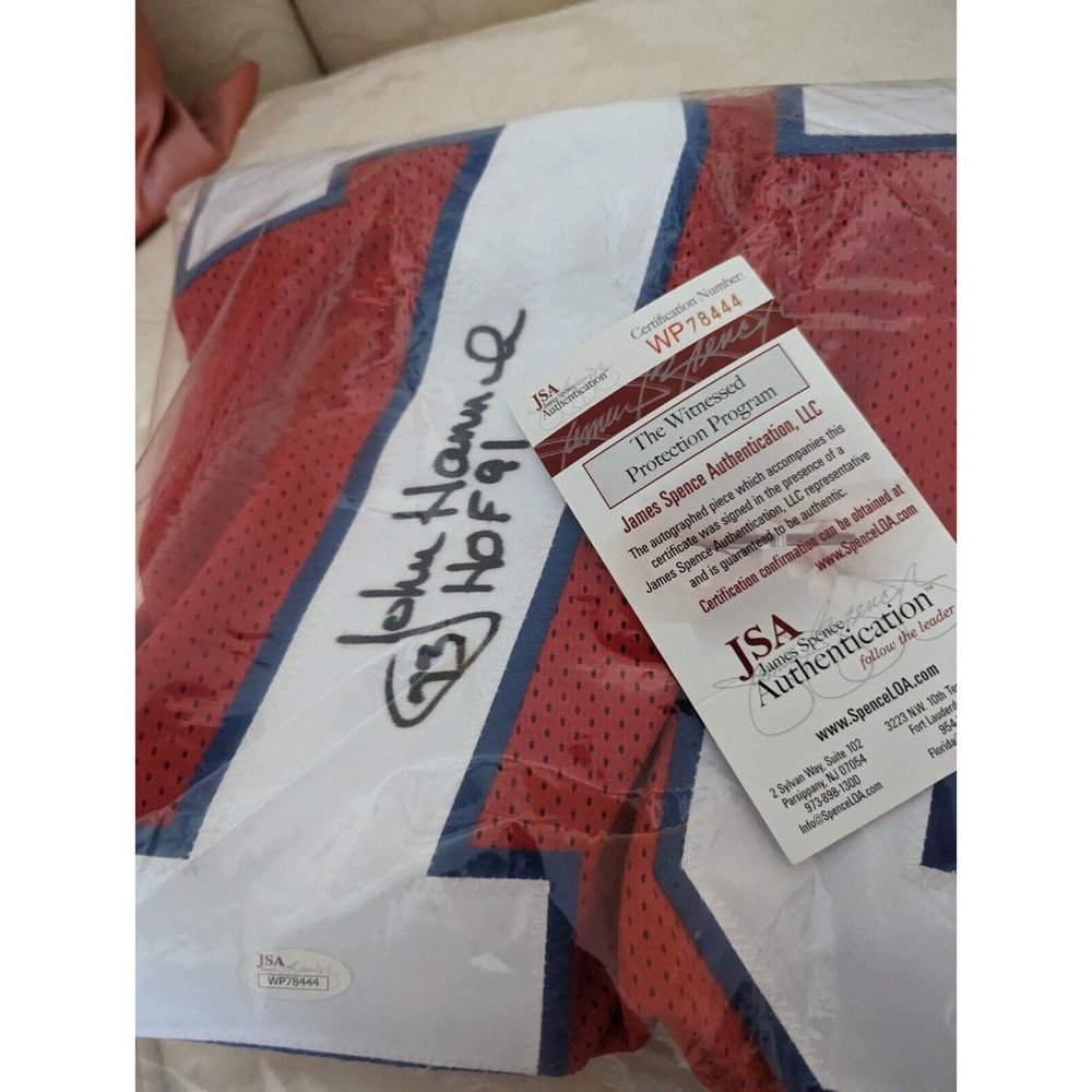 New England Patriots Autographed NFL Jersey - Picture 6 of 7